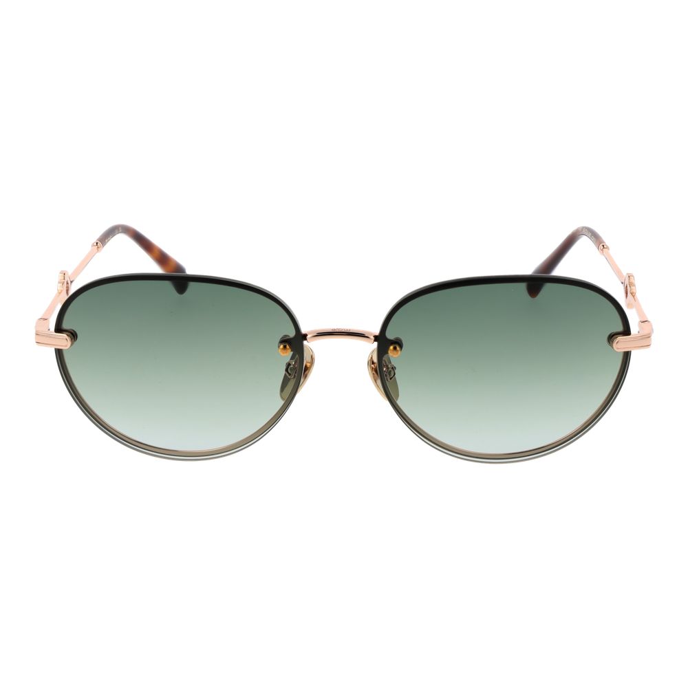 Maje Goldene Sonnenbrille aus Metall