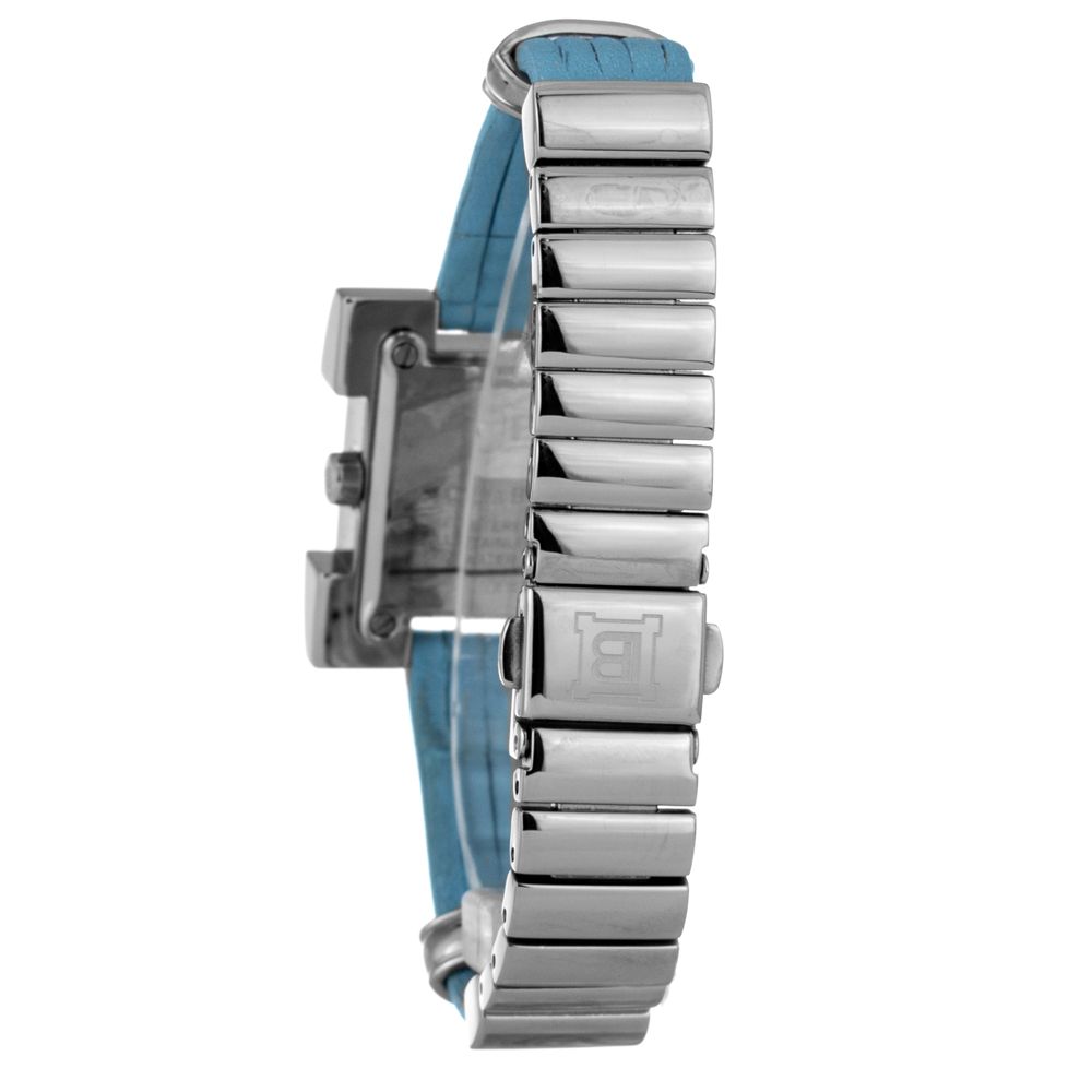 Laura Biagiotti Blue Leather Dress Watch